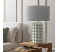 Habitat Bobble 61cm Ceramic Table Lamp - Grey