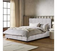 Habitat Bowie Kingsize End Lift Ottoman Bed - Grey