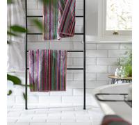 Habitat Bright Stripe 4 Piece Towel Bale - Multicoloured