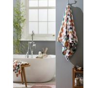 Habitat Brights Geo Tufted 2 Pack Hand Towel - Multicolour