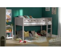 Habitat Brooklyn Mid Sleeper and Mattress - Grey