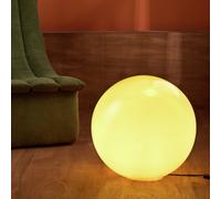 Habitat Caliban XL Globe Glass Lamp - Yellow