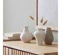 Habitat Ceramic Bud Vases - Set of 3 - Cream