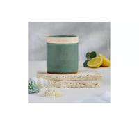 Habitat Ceramic Candle, Seaside Walk, Sage Green