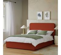 Habitat Chadwell Small Double End Lift Ottoman Bed - Rust