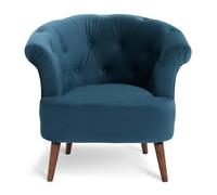 Habitat Chesterfield Accent Chair - Navy