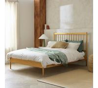 Habitat Chiltern Spindle Kingsize Wooden Bed Frame - Oak