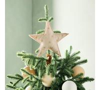 Habitat Clip On Star Tree Topper - Beige