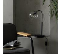 Habitat Coleman Metal Table Lamp - Matte Black