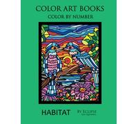 Habitat - Color By Number Book : Superior paper edition