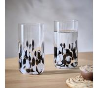 Habitat Confetti Set of 2 Hi Ball Glasses