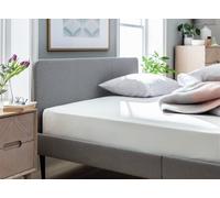 Habitat Cool Cotton Lyocell White Fitted Sheet - Single