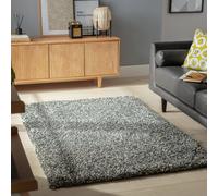 Habitat Cosy Grey Shaggy Rug - 290x200cm