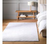 Habitat Cosy Soft Dove Grey Short Pile Rug - 150x80cm