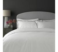 Habitat Cotton 200TC Oxford Edge White Bedding Set -Kingsize