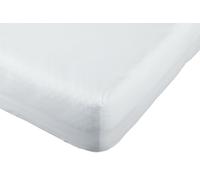 Habitat Cotton 200TC White Extra Deep Fitted Sheet - Double