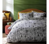 Habitat Cotton Jungle Black & White Bedding Set - Double