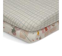 Habitat Cotton Little Farm Nursery Twin Fitted Sheet - Cots