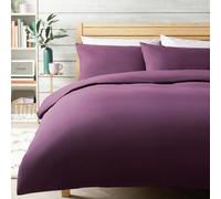 Habitat Cotton Rich 180 TC Grape Bedding Set - Single