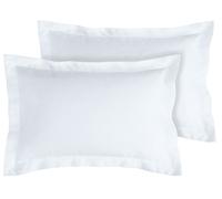 Habitat Cotton Rich 180 TC Oxford Pillowcase Pair - White