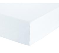 Habitat Cotton Rich 180 TC Plain White Flat Sheet - King