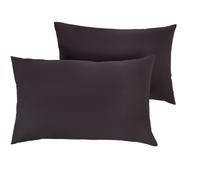 Habitat Cotton Rich 180 TC Standard Pillowcase Pair - Black