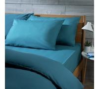 Habitat Cotton Rich 180 TC Standard Pillowcase Pair - Petrol