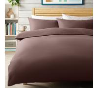Habitat Cotton Rich Chocolate Bedding Set - King size