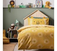Habitat Cotton Safari Lion Yellow Bedding Set - Toddler