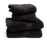 Habitat Cotton Supersoft 4 Piece Towel Bale - Black
