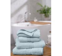 Habitat Cotton Supersoft 4 Piece Towel Bale - Country Blue