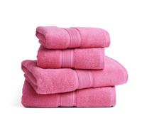 Habitat Cotton Supersoft 4 Piece Towel Bale - Raspberry