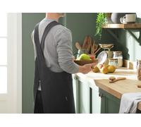 Habitat Cross Back Apron - Charcoal