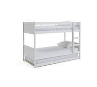 Habitat Detachable Bunk Bed with Trundle - White