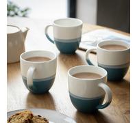 Habitat Dipped Set of 4 Stoneware Mugs