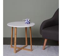 Habitat Drew Low Side Table - Bamboo