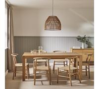 Habitat Drio 4 - 10 Seater Oak Dining Table - Natural