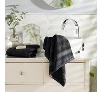 Habitat Egyptian Cotton 2 Pack Hand Towel - Slate