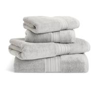 Habitat Egyptian Cotton 4 Piece Towel Bale - Silver