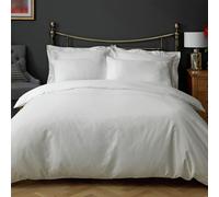 Habitat Egyptian Cotton 400TC Cream Bedding Set-Superking
