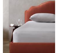 Habitat Egyptian Cotton 400TC Grey Fitted Sheet- Superking
