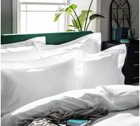 Habitat Egyptian Cotton 400TC Oxford Pillowcase Pair - White