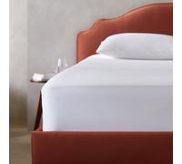 Habitat Egyptian Cotton 400TC White Fitted Sheet - Double