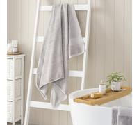 Habitat Egyptian Cotton Bath Sheet - Silver