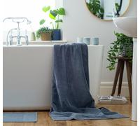 Habitat Egyptian Cotton Bath Towel - Rustic Blue
