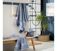 Habitat Egyptian Cotton Hand Towel - Rustic Blue