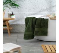 Habitat Egyptian Cotton Plain Bath Towel - Forest Green