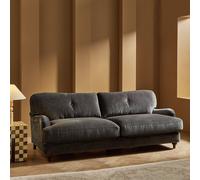 Habitat Eleanor Fabric 3 Seater Sofa - Grey