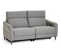 Habitat Elias Fabric 2 Seater Recliner Sofa - Grey