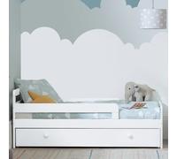 Habitat Ellis Toddler Bed, Drawer & Kids Mattress - White